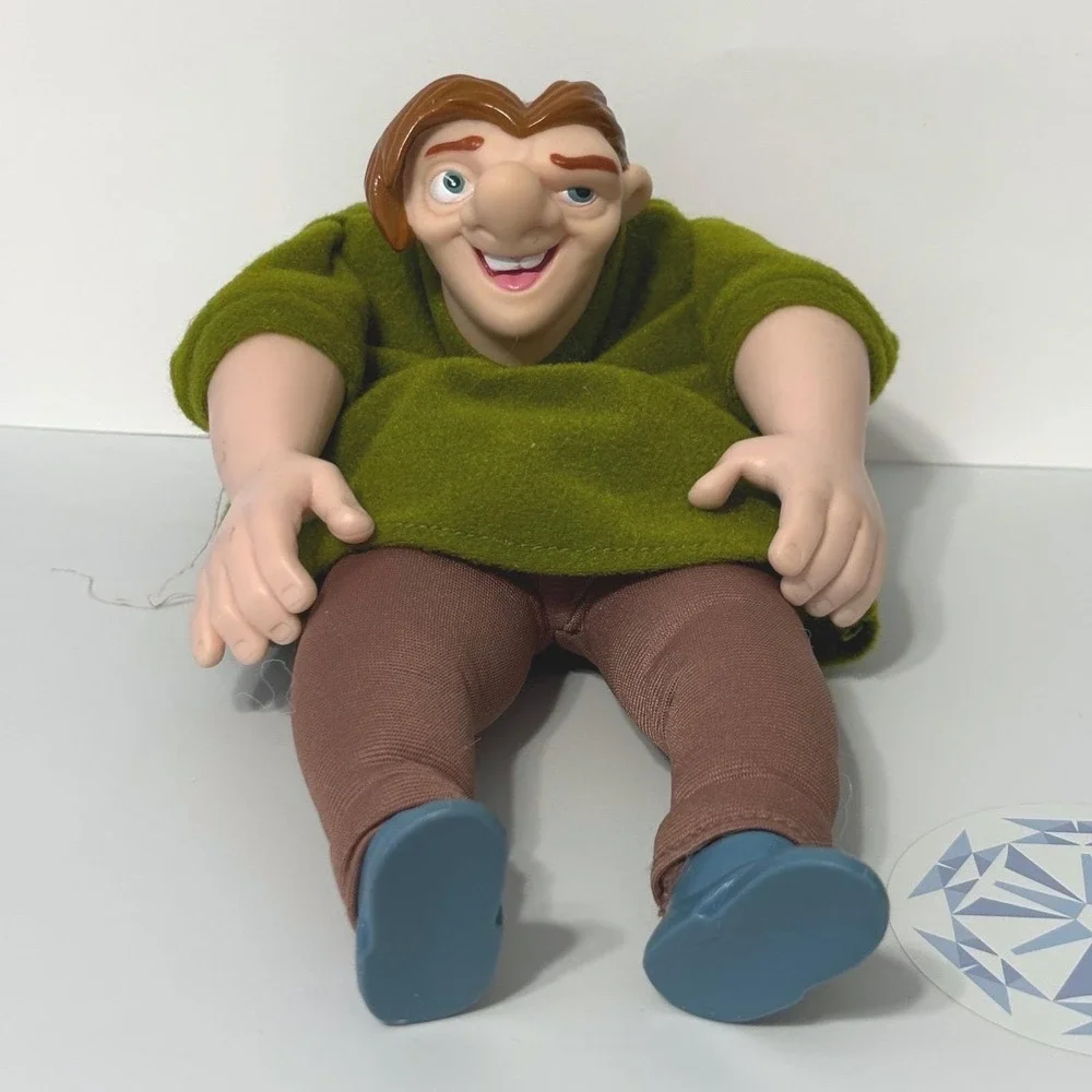 Disney Hunchback of‎ Notre Dame Quasimodo Burger King Plush Finger Puppet  1996